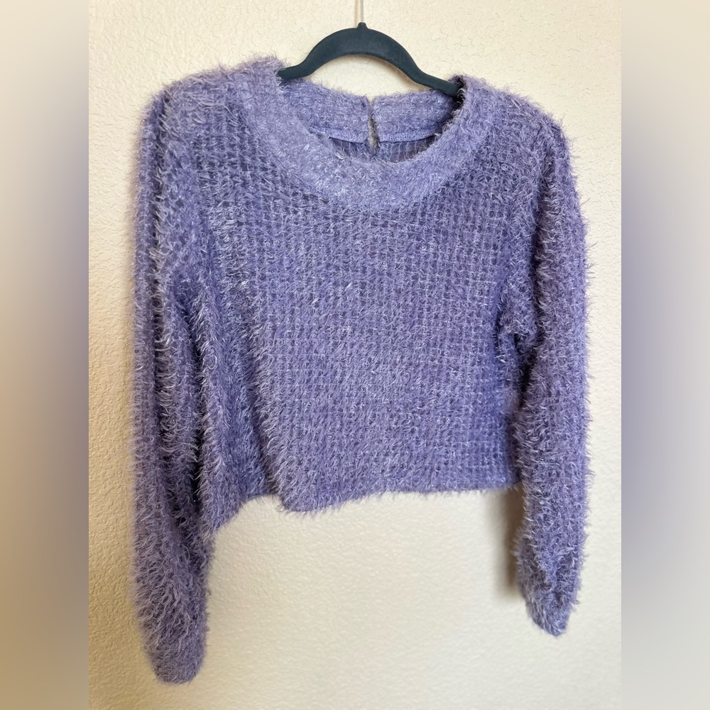 Elegant Lavender Women's Sweater